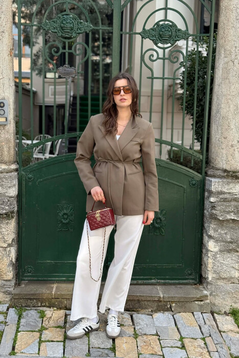 XHAKETE NJE NGJYRESHE ME LIDHESE NE BEL DHE XHEPA FAKE PER FEMRA NE NGJYRE ULLI - 2