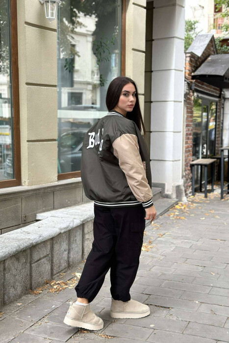 XHAKETË BOMBER PËR FEMRA NË NGJYRËN JESHILE - 4