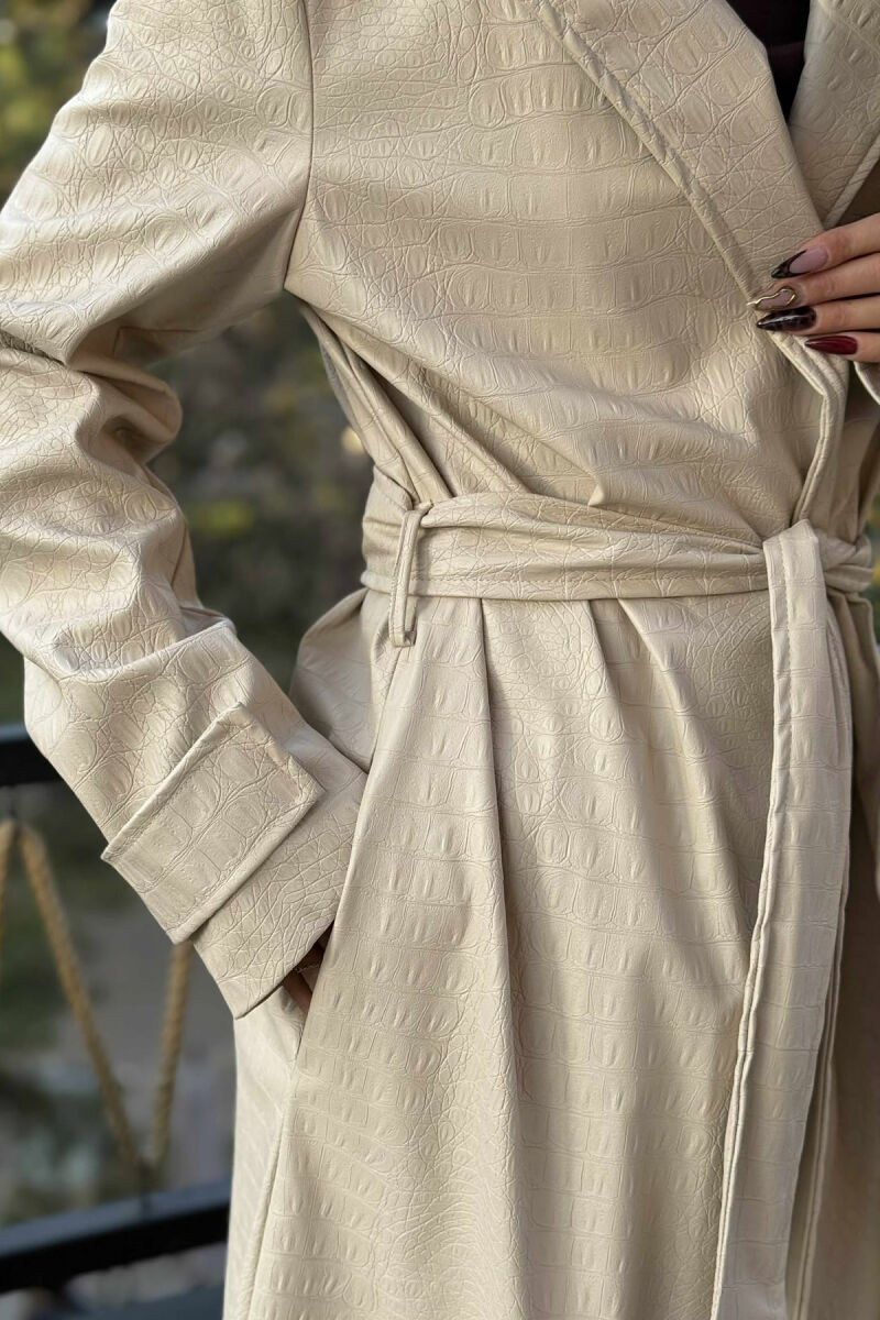 XHAKETE E GJATE LEKURE ME LIDHESE PER FEMRA NE NGJYRE KREM - 6