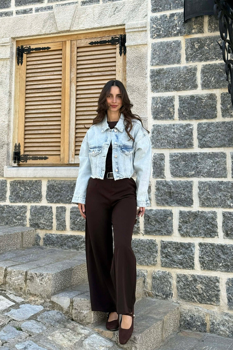 XHAKETE E SHKURTER XHINS PER FEMRA NE NGJYRE BABY BLU - 1