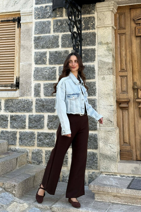 XHAKETE E SHKURTER XHINS PER FEMRA NE NGJYRE BABY BLU - 3