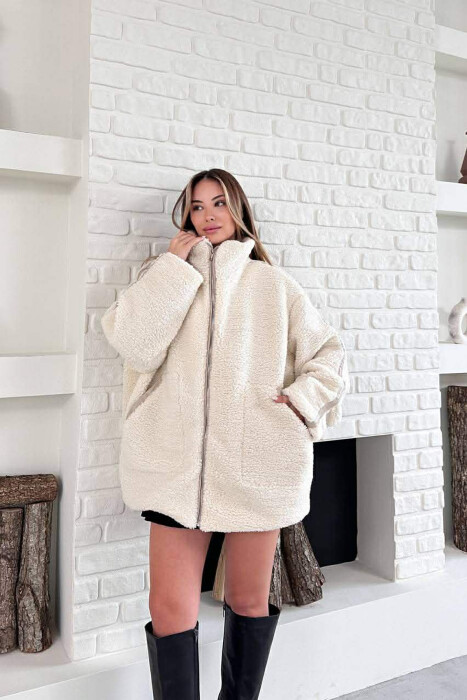 XHAKETE E THJESHTE ME PUSH PER FEMRA NE NGJYRE KREM - 6