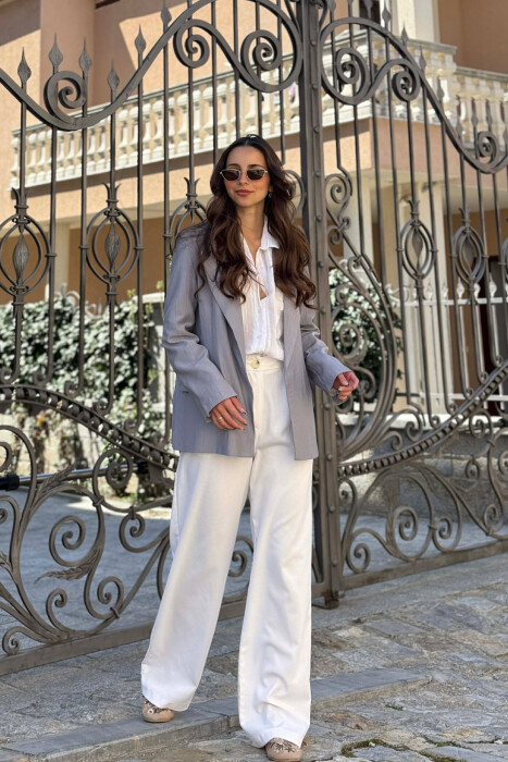 XHAKETE E THJESHTE NJE NGJYRESHE PER FEMRA NE NGJYRE GRI - 4