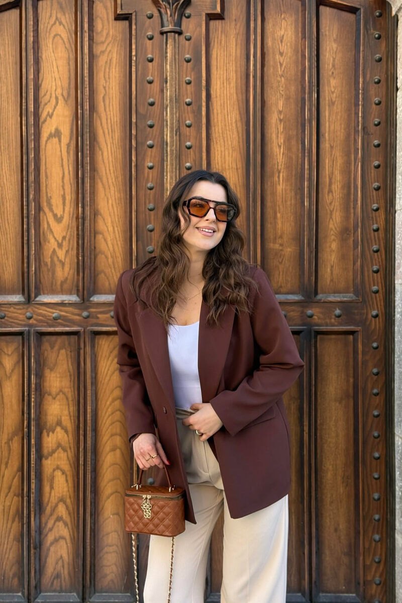 XHAKETE E THJESHTE NJE NGJYRESHE PER FEMRA NE NGJYRE KAFE - 2