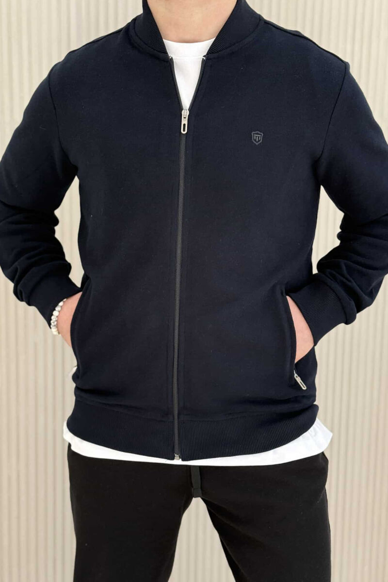 XHAKETË E THJESHTË PËR MESHKUJ NË NGJYRËN BLU - 5