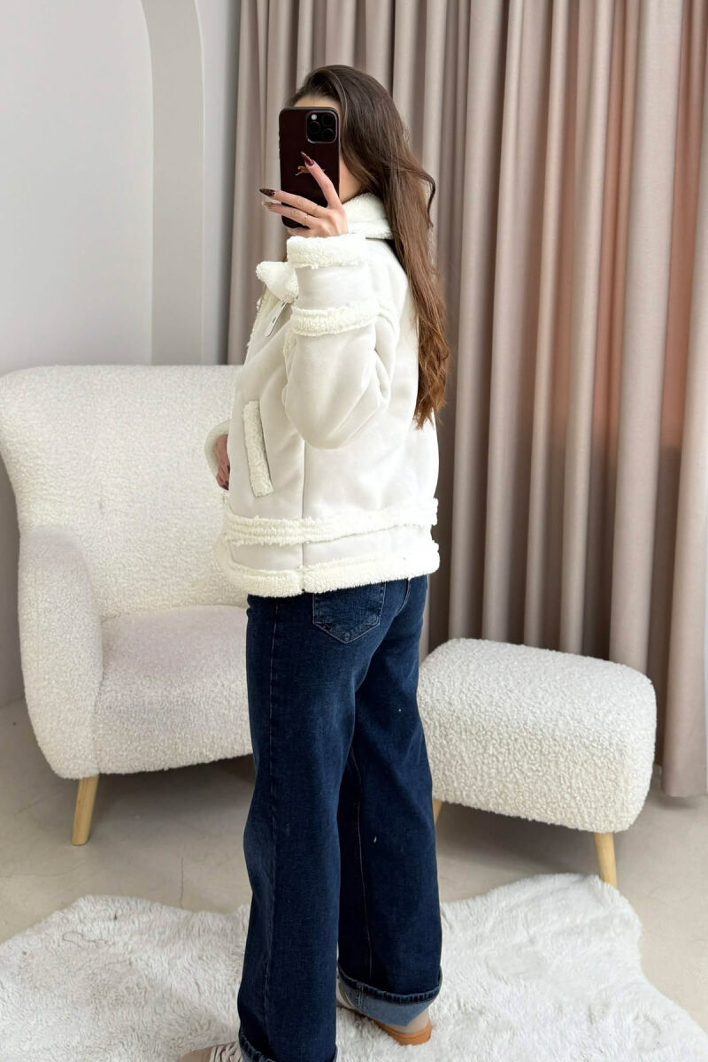 XHAKETE ME PUSH DHE ZINXHIR PER FEMRA NE NGJYRE TE BARDHE - 5