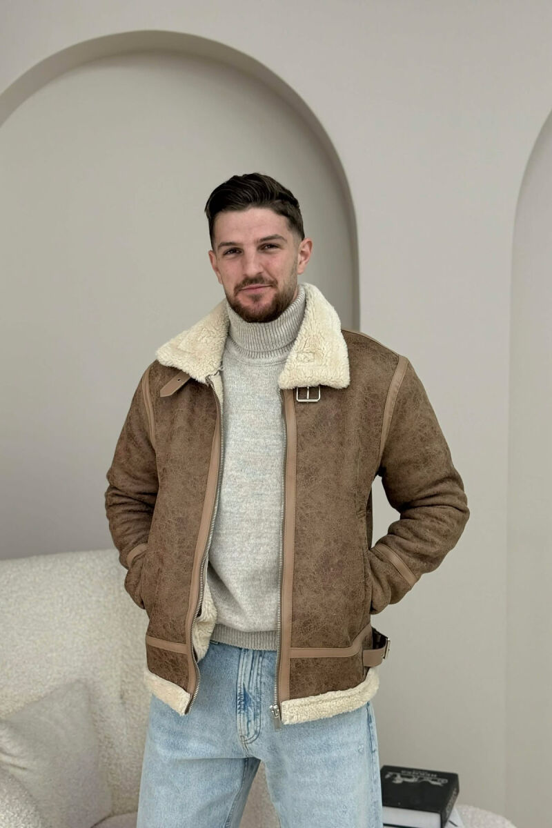 XHAKETE ME PUSH DHE ZINXHIR PER MESHKUJ NE NGJYRE KAFE - 6