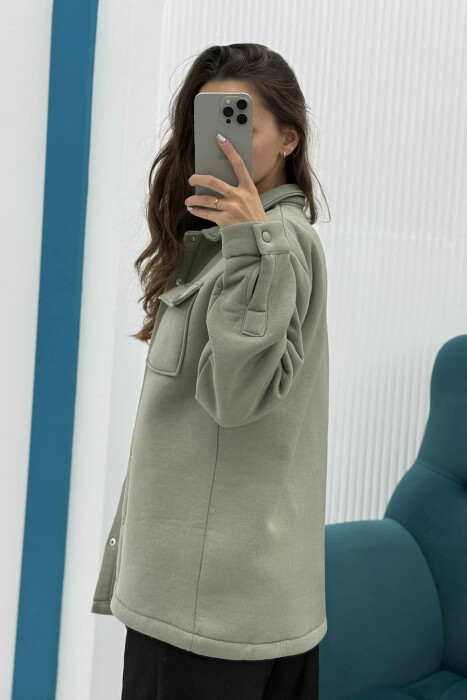 XHAKETË ME PUSH PËR FEMRA NË NGJYRËN MENTE - 5