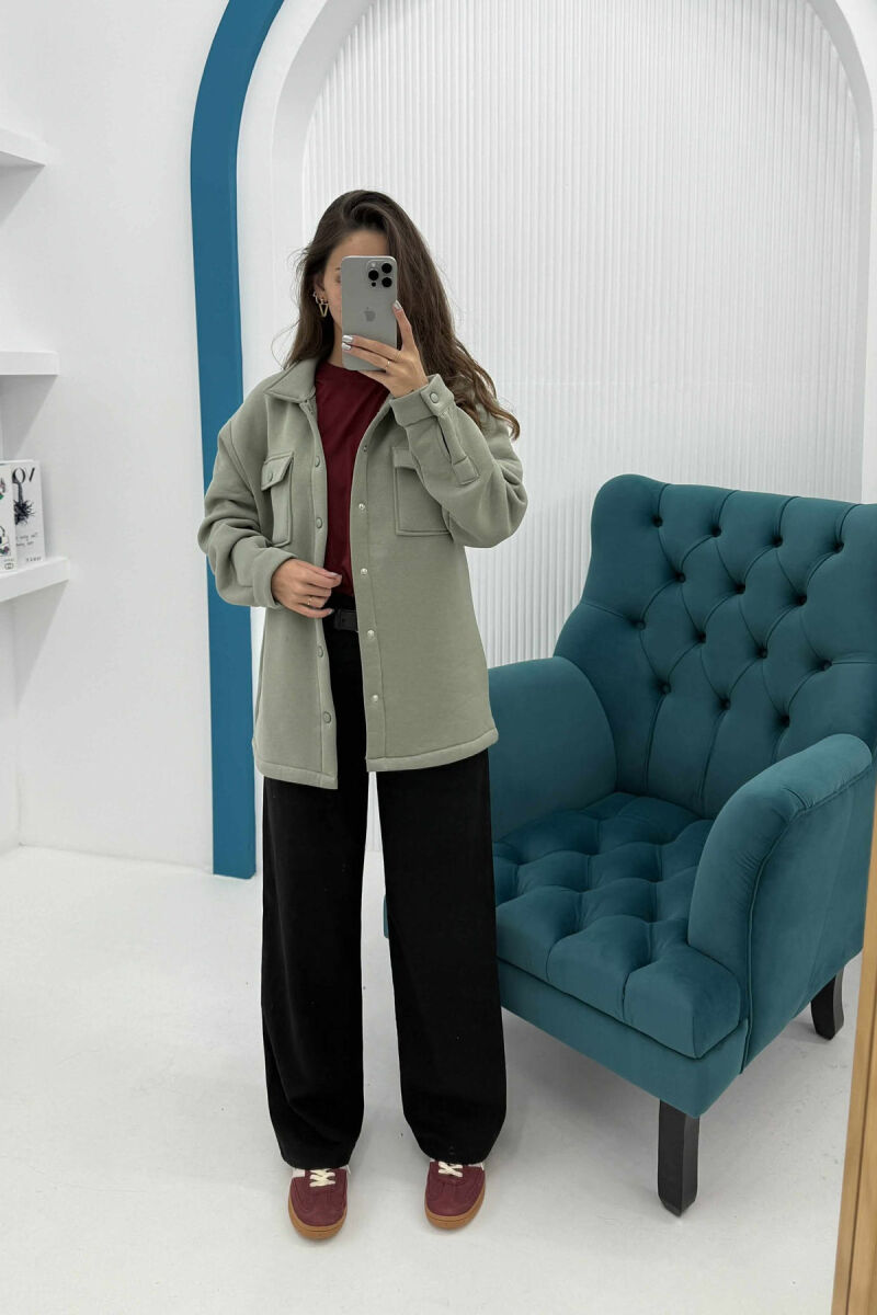 XHAKETË ME PUSH PËR FEMRA NË NGJYRËN MENTE - 1