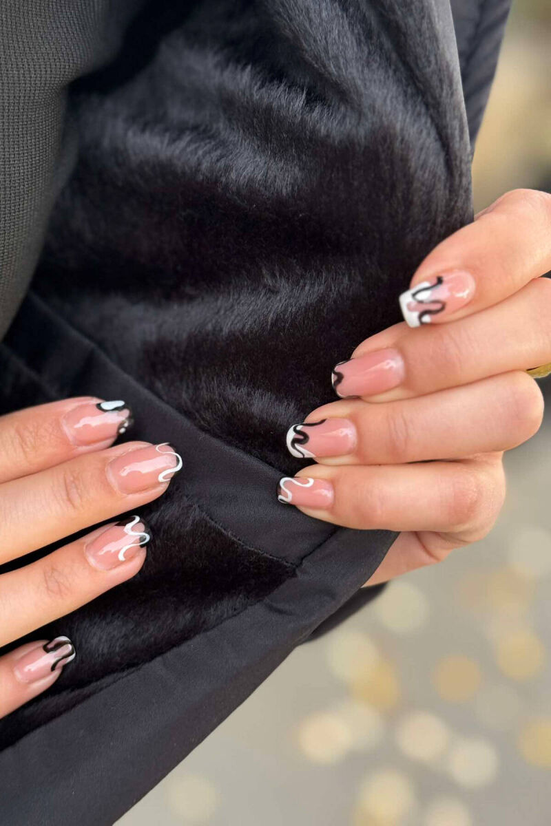 XHAKETË ME PUSH PËR FEMRA NË NGJYRËN E ZEZË - 6