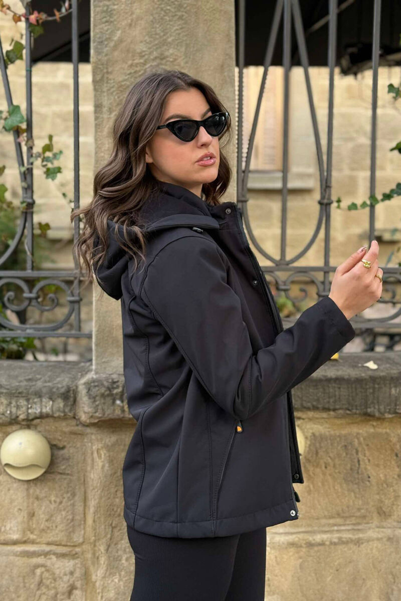 XHAKETË ME PUSH PËR FEMRA NË NGJYRËN E ZEZË - 8