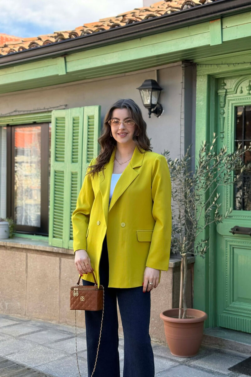 XHAKETE NJE NGJYRESHE KLASIKE PER FEMRA NE NGJYRE PISTAKIO - 5