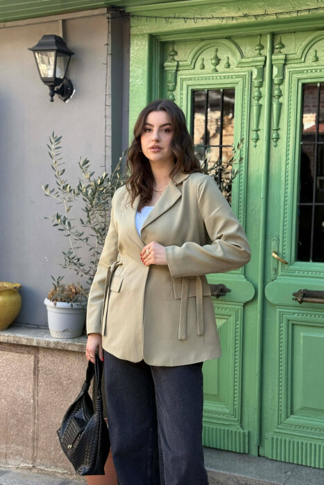 XHAKETE NJE NGJYRESHE ME BUTONA PER FEMRA NE NGJYRE MENTE - 1