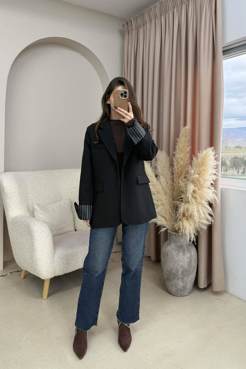 XHAKETE NJE NGJYRESHE ME MENGE TE MBESHTJELLA PER FEMRA NE NGJYRE TE ZEZE - 2