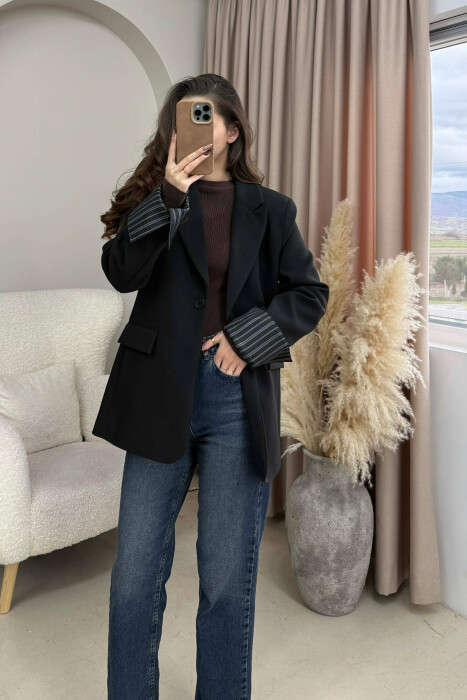 XHAKETE NJE NGJYRESHE ME MENGE TE MBESHTJELLA PER FEMRA NE NGJYRE TE ZEZE - 3