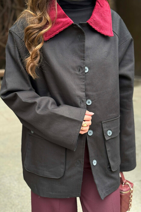 XHAKETE NJE NGJYRESHE ME XHEPA NE PJESEN PARA PER FEMRA NE NGJYRE TE ZEZE - 3