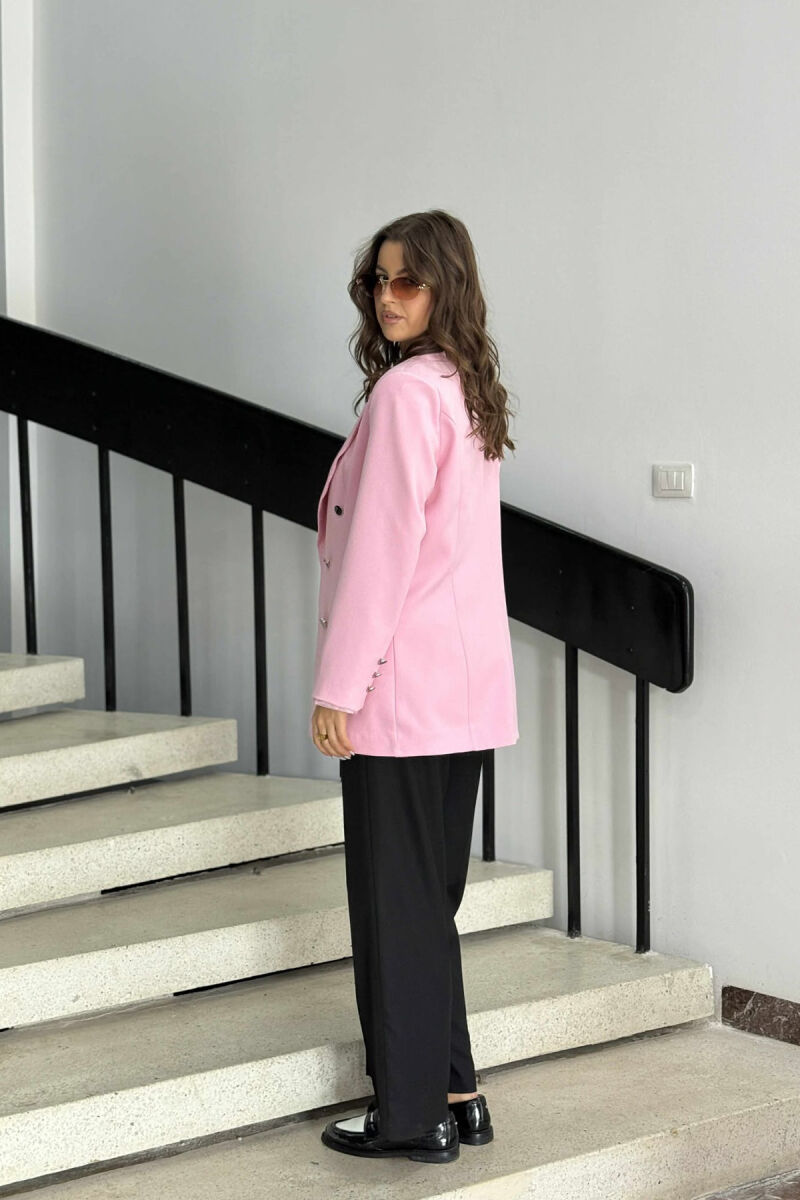 XHAKETË NJË NGJYRËSHE PËR FEMRA NË NGJYRË ROZË - 2