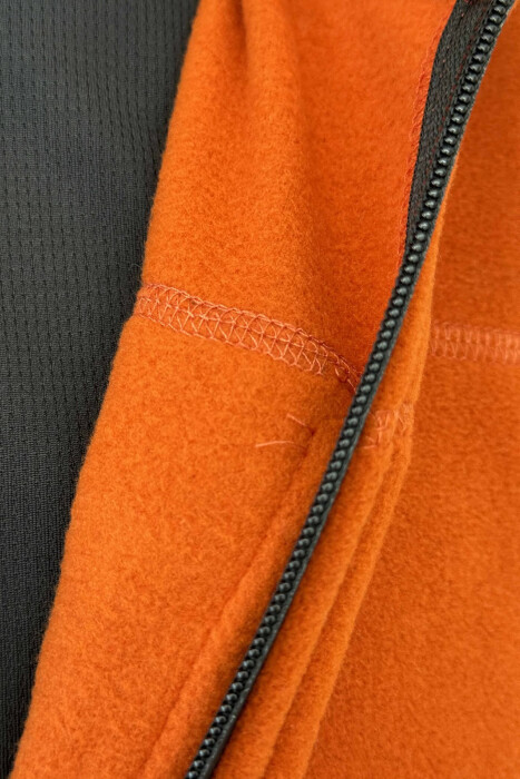 XHAKETË POLARE PËR MESHKUJ NË NGJYRË TULLË - 4