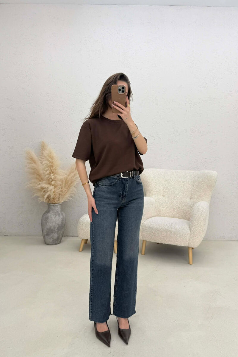 XHINSE TE THJESHTA ME RRIP DHE SKAJE TE PRERA PER FEMRA NE NGJYRE BLU - 2