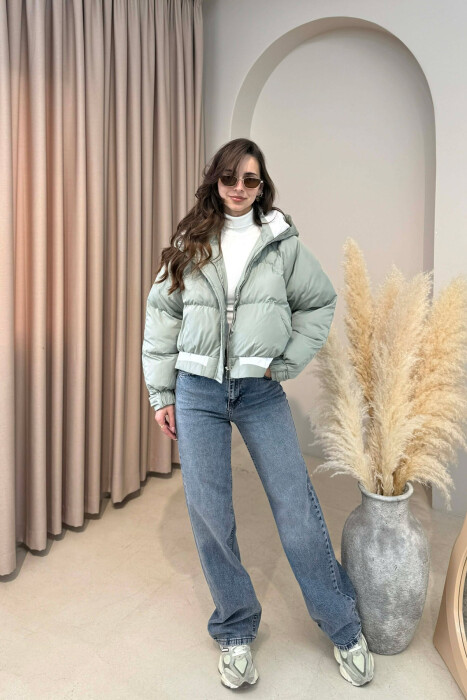 XHUP I SHKURTER NJE NGJYRESH ME ZINXHIR PER FEMRA NE NGJYRE MENTE - 4