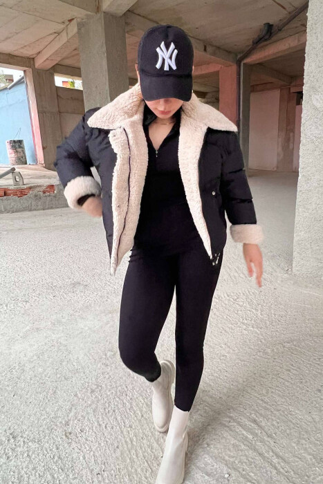 XHUP I THJESHTË PËR FEMRA NË NGJYRËN E ZEZË - 12