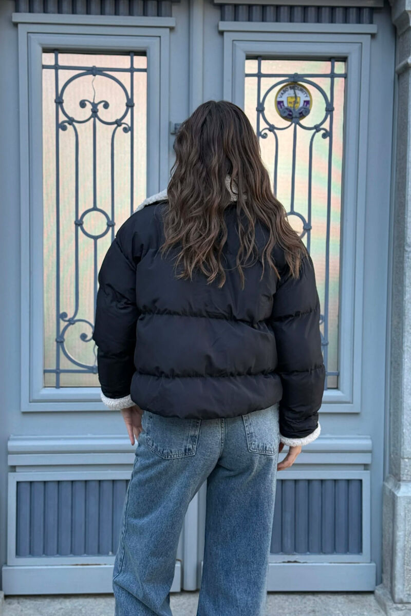 XHUP I THJESHTË PËR FEMRA NË NGJYRËN E ZEZË - 5