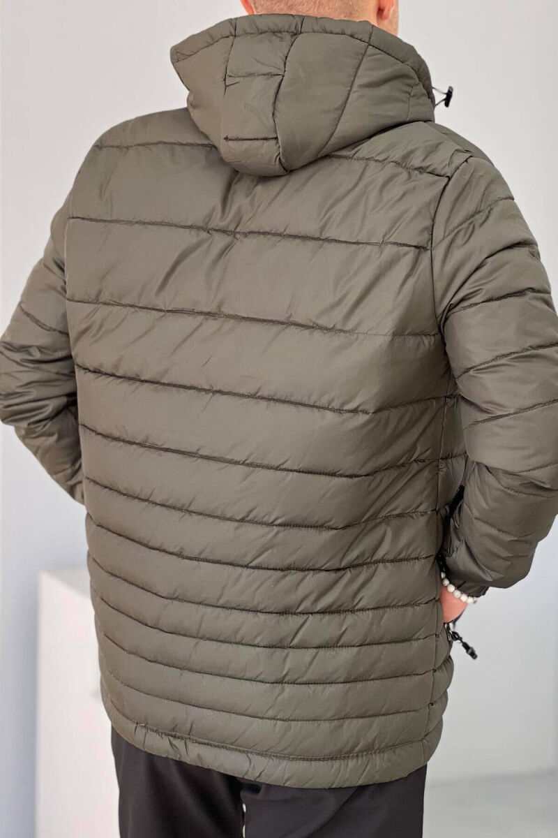 XHUP I THJESHTË PËR MESHKUJ NË NGJYRËN JESHILE - 3