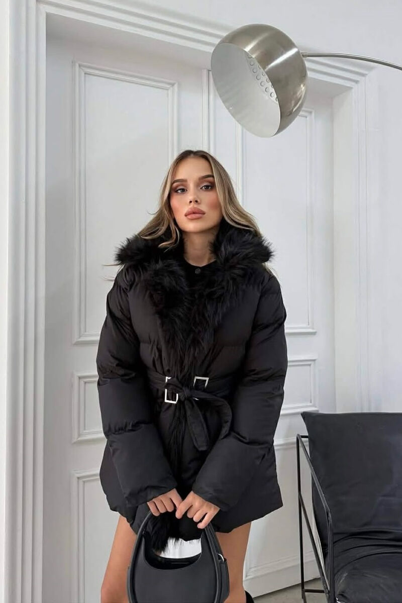 XHUP ME LIDHESE DHE ME DETAJ PELLUSHI PER FEMRA NE NGJYRE TE ZEZE - 3