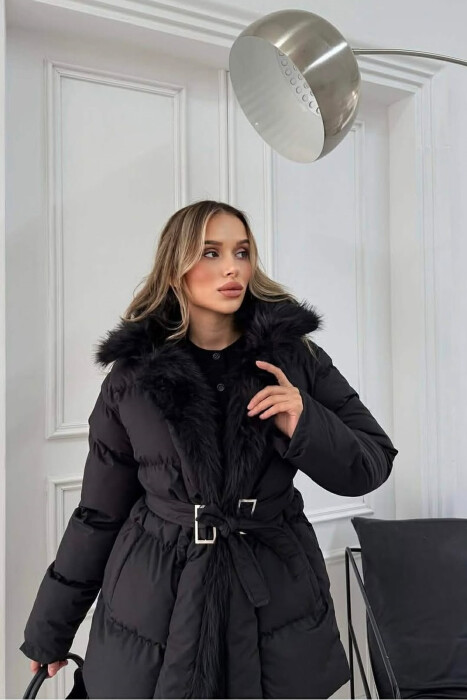 XHUP ME LIDHESE DHE ME DETAJ PELLUSHI PER FEMRA NE NGJYRE TE ZEZE - 5