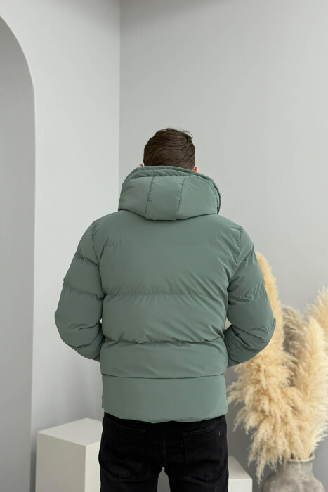 XHUP NJE NGJYRESH ME KAPUÇ DHE PUSH PER MESHKUJ NE NGJYRE GUR KALI - 4