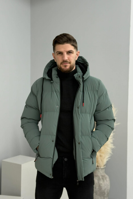 XHUP NJE NGJYRESH ME KAPUÇ DHE PUSH PER MESHKUJ NE NGJYRE GUR KALI - 6