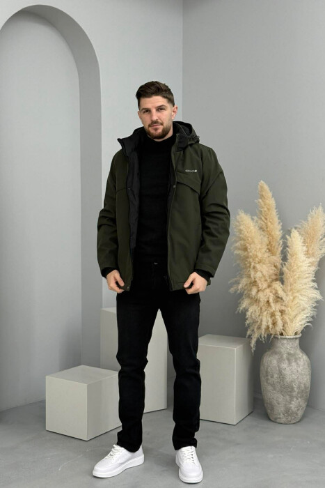 XHUP NJE NGJYRESH ME KAPUÇ DHE ZINXHIR PER MESHKUJ NE NGJYRE ULLI - 4