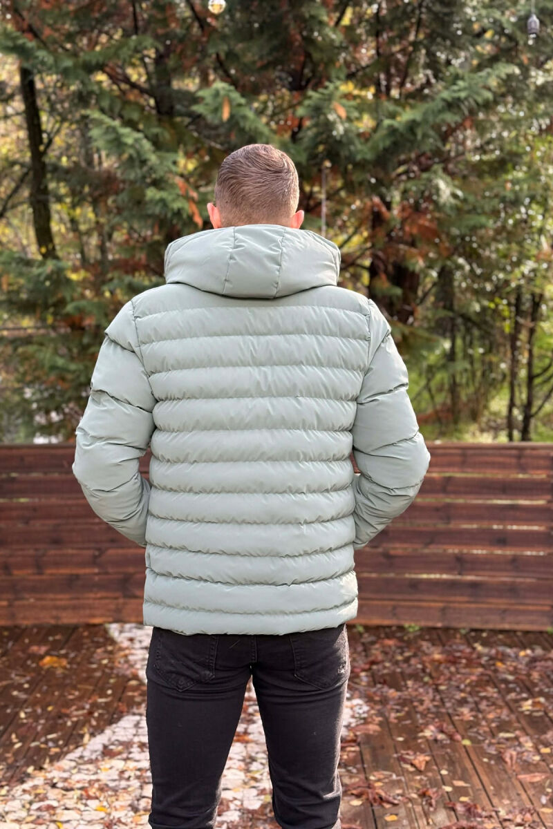 XHUP NJE NGJYRESH ME KAPUÇ PER MESHKUJ NE NGJYRE GUR KALI - 5