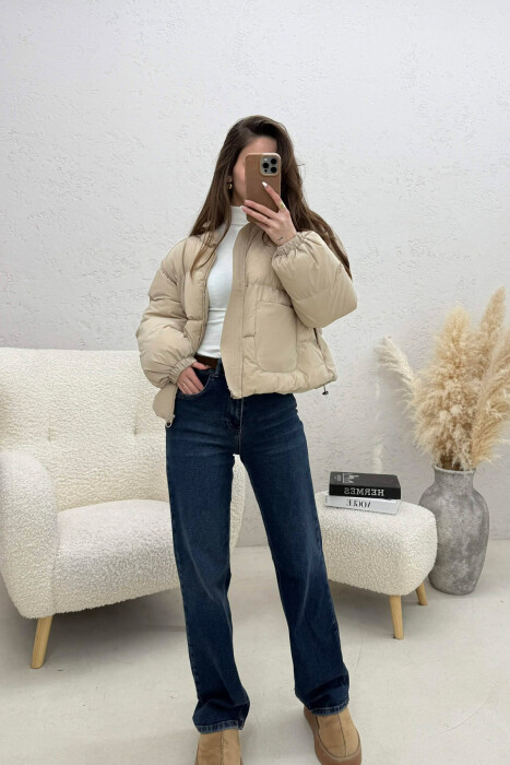 XHUP NJE NGJYRESH ME ZINXHIR PER FEMRA NE NGJYRE BEZHE - 3