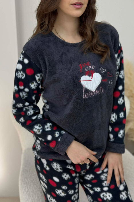 YOU ARE MY FAVORITE WOMAN PYJAMAS DARK GREY/GEE - 2